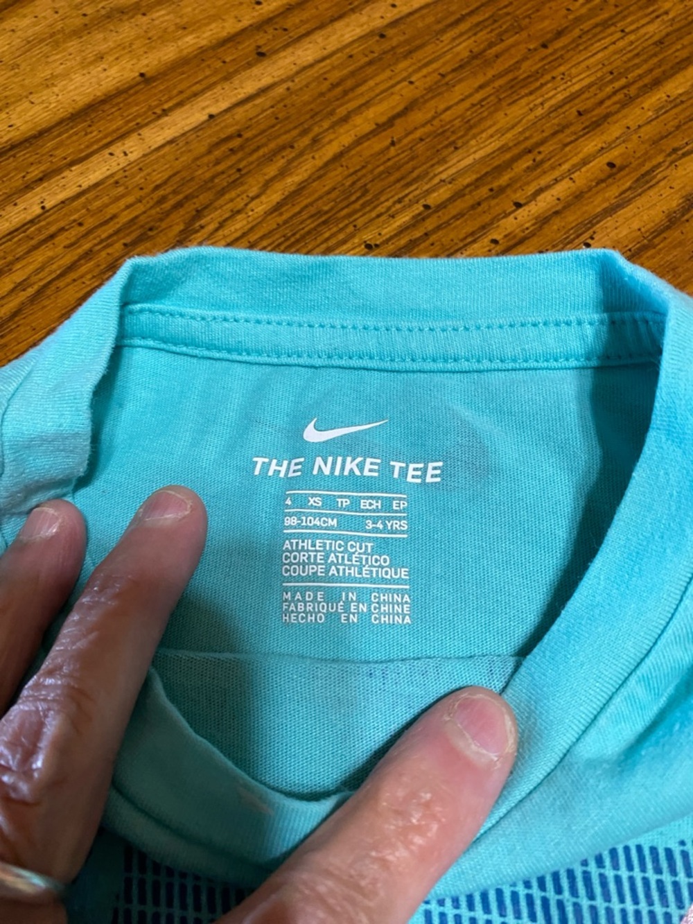 4 Nike Girls' Active Shorts & Tees Sets - Pink, Coral, Blue, Gray, Black - Picture 4 of 14